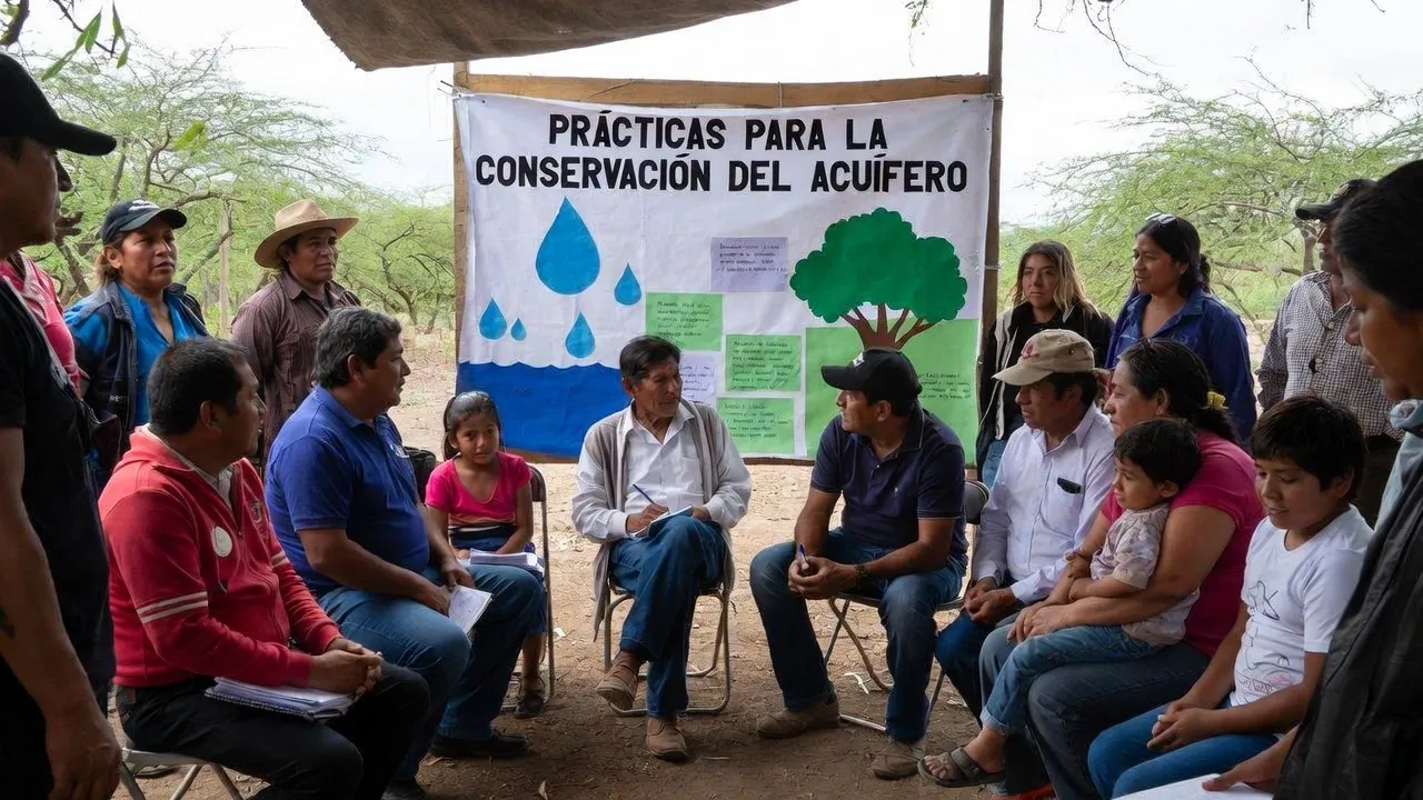 Prácticas para la conservación del acuífero