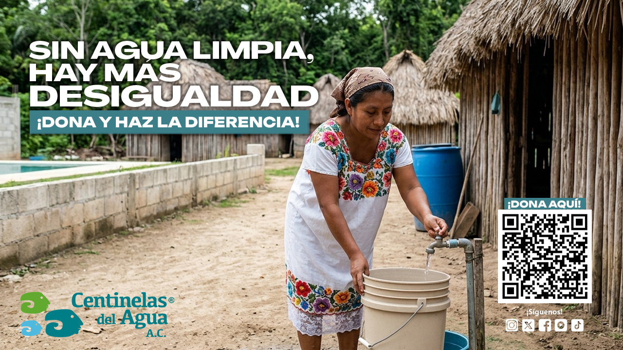 campaña de doonaciones para el cuidado del agua
